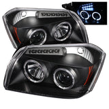 SPYDER 5009876 FITS: Dodge Magnum 05-07 Projector Headlights LED Halo LED Blk (Not Included) PRO-YD-DMAG05-LED-BK Headlights