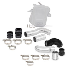 Load image into Gallery viewer, Mishimoto MMINT-F2D-11KSLP FITS: Intercooler Kits FITS: 11-16 Ford 6.7L Powerstroke Air-To-Water Intercooler Kit Wrinkle Silverw/ Polished Pipes Intercooler Kits