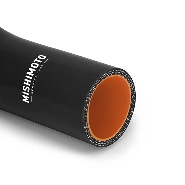 Mishimoto MMHOSE-WR6-12BK FITS: Hoses FITS: 2012+ Jeep Wrangler 6cyl Black Silicone Hose Kit Hoses