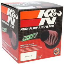 Load image into Gallery viewer, K&amp;N Engineering E-2999 FITS:K&amp;N Replacement Round Straight Universal Air Filter for 2010-2015 Audi A8 2.0L/2.5L/3.0L/4.0L/4.2L Air Filters Drop In