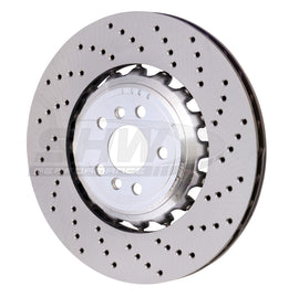 SHW Performance BRR42504 FITS:SHW 18-21 BMW M5 4.4L Right Rear Cross-Drilled Lightweight Brake Rotor (34217991104) Brake Rotors Drilled