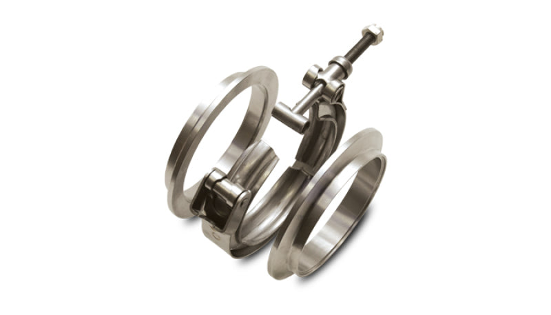 Vibrant 12492 FITS: Titanium V-Band Flange Assembly for 3.5in OD Tubing Flanges