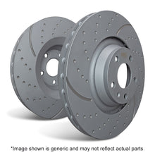 Load image into Gallery viewer, EBC GD2026 FITS: 2018+ Audi A4 Allroad Quattro 2.0L Turbo GD Sport Front Rotors Brake Rotors Slot &amp; Drilled