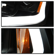 Load image into Gallery viewer, SPYDER 5085245 FITS: Dodge Charger 06-10 Projector Headlights LED Light Bar Black PRO-YD-DCH05V2-LB-BK Headlights
