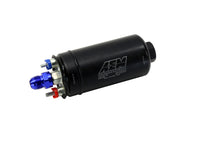 Load image into Gallery viewer, AEM 50-1005 FITS: 380LPH High Pressure Fuel Pump -6AN Female Out, -10AN Female In Fuel Pumps