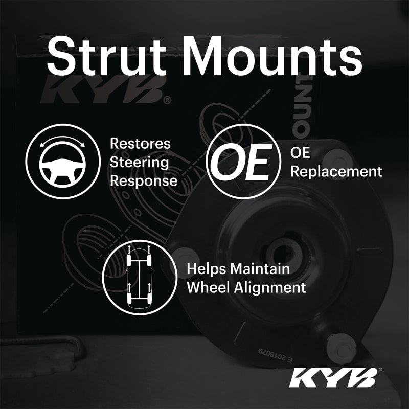 KYB SM5867 FITS: Shocks & Struts Strut Mount Front AUDI A3/A3 Quattro/S3 2015-18 Shock Mounts & Camber Plates