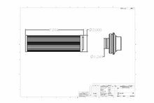 Load image into Gallery viewer, Aeromotive 12362 FITS: In-Line Filter AN-16 100 Micron SS Element Extreme Flow Fuel Filters