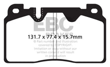 Load image into Gallery viewer, EBC DP22168 FITS: 12+ Audi Q5 2.0 Turbo (Brembo) Greenstuff Front Brake Pads Brake Pads Performance