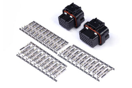 Haltech HT-030001 FITS: AMP 26 & 34 Pin 4 Row 3 Keyway Superseal Connector Set Plug & Pins Wiring Connectors