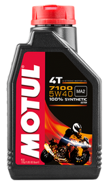 Motul 104086 FITS: 1L 7100 4-Stroke Engine Oil 5W40 4T Motor Oils