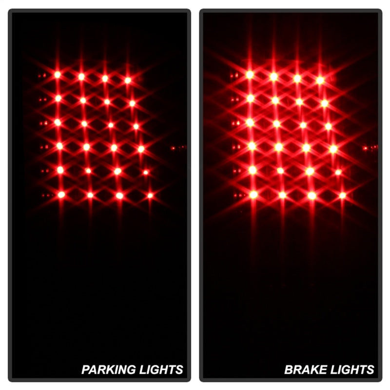 SPYDER 5013200 FITS:xTune Toyota Tundra 07-13 LED Tail Lights Black ALT-ON-TTU07-LED-BK Tail Lights