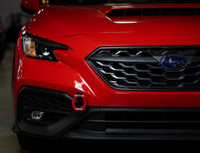 Load image into Gallery viewer, Mishimoto MMTH-WRX-22RD FITS: 2022+ Subaru WRX Front Tow Hook Red Tow Hooks
