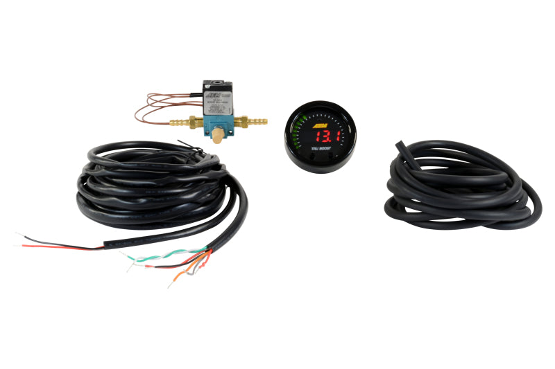 AEM 30-0352 FITS: X-Series Tru-Boost Controller Gauge w/ Boost Control Solenoid 80PSIg Internal MAP Sensor Gauges