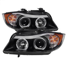 Load image into Gallery viewer, SPYDER 5009005 FITS: BMW E90 3-Series 06-08 Projector LED Halo Amber Reflctr Rplc Bulb Blk PRO-YD-BMWE9005-AM-BK Headlights