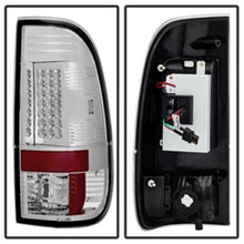 Load image into Gallery viewer, SPYDER 5003904 FITS: Ford Super Duty 08-15 LED Tail Lights Chrome ALT-YD-FS07-LED-C Tail Lights