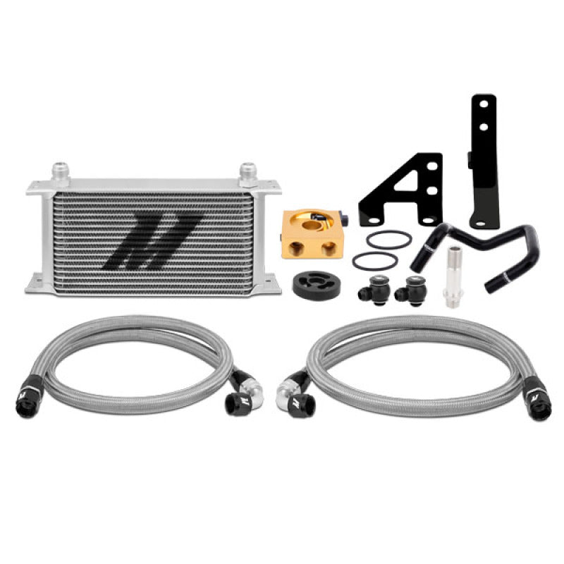 Mishimoto MMOC-WRX-15T FITS: Oil Coolers FITS: 2015 Subaru WRX Thermostatic Oil Cooler Kit Oil Coolers