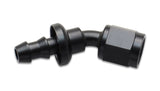 Vibrant 22312 FITS: Push-On 30 Degree Hose End Elbow FittingSize -12AN Fittings