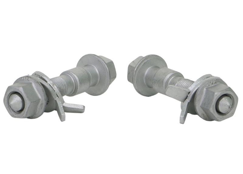 Whiteline KCA416 FITS: 01-05 Honda Civic / 02-06 Acura RSX Type S / 12+ Subaru BRZ Front Camber Adj Bolt Kit-16m Camber Kits