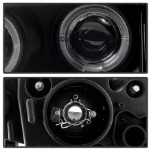 Load image into Gallery viewer, SPYDER 5042415 FITS: BMW E46 3-Series 02-05 4DR Projector Headlights 1PC LED Halo Blk PRO-YD-BMWE4602-4D-AM-BK Headlights