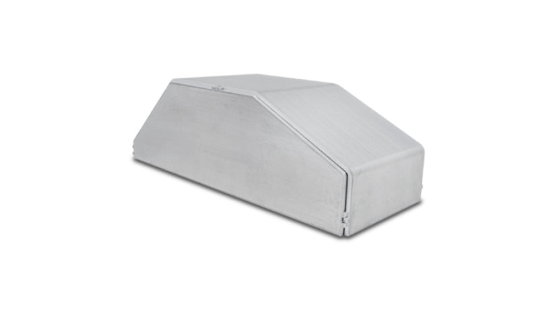Vibrant 22837 FITS: I/C End Tank 4in Wide 9.85in Long 3.25in Tall Use w/ Horizontal I/C Core 12837 5052 Alum Forced Induction Components