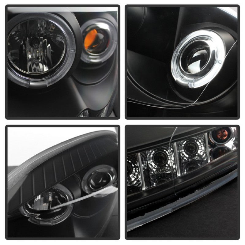 SPYDER 5010001 FITS: Dodge Ram 1500 06-08/Ram 2500 06-09 Projector Headlights LED Halo LED Blk PRO-YD-DR06-HL-BK Headlights