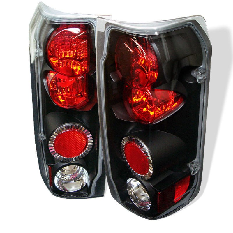 SPYDER 5003300 FITS: Ford F150 87-96/Ford Bronco 88-96 Euro Style Tail Lights Black ALT-YD-FF15089-BK Tail Lights