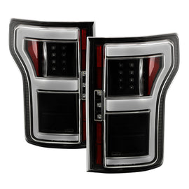 SPYDER 5088550 FITS: 18-20 Ford F150 w/ Rear Blind Spot LED Tail Lights Black (ALT-YD-FF15018BS-LED-BK) Tail Lights