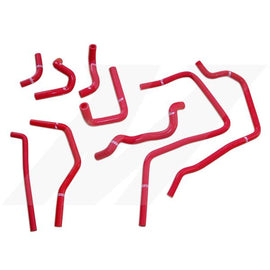 Mishimoto MMHOSE-SUB-ANCRD FITS: 01-05 Subaru WRX Red Silicone Ancillary Hoses Hoses