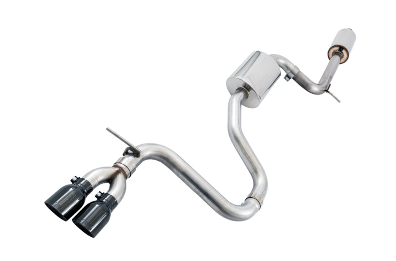 AWE Tuning 3015-23044 FITS: VW MK7 Golf 1.8T Touring Edition Exhaust w/Diamond Black Tips (90mm) Catback