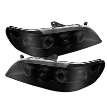 Load image into Gallery viewer, SPYDER 5010728 FITS: Honda Accord 98-02 1PC Projector Headlights LED Halo Amber Reflector Blk PRO-YD-HA98-AM-BK Headlights