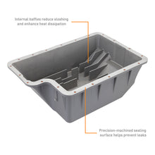 Load image into Gallery viewer, Mishimoto MMTP-F2D-89 FITS: Transmission Pans FITS: 89-10 Powerstroke E4OD 4R100 5R110 Trans Pan Cast GR Transmission Pans