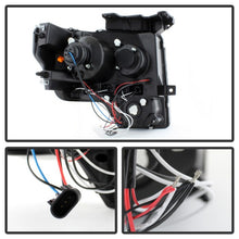 Load image into Gallery viewer, SPYDER 5010254 FITS: Ford F150 09-14 Projector Headlights Halogen Model- LED Halo LED Smke PRO-YD-FF15009-HL-SM Headlights