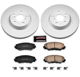 PowerStop Power Stop 09-10 Pontiac Vibe Front Z17 Geomet Coated Brake Kit FITS: Evolution - PSBCRK4669