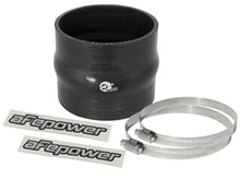 Load image into Gallery viewer, aFe 59-00045 FITS: Magnum FORCE Silicone Replacement Coupling Kit 3.5in ID x 3in Length Straight Coupler w/ Hump Air Intake Components
