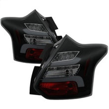 Load image into Gallery viewer, SPYDER 5085146 FITS: 12-14 Ford Focus 5DR LED Tail Lights Black Smoke (ALT-YD-FF12-LED-BSM) Tail Lights