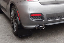 Load image into Gallery viewer, Rally Armor MF25-UR-BLK/RD FITS: 12-18 Fiat 500 Black UR Mud Flap w/Red Logo Mud Flaps