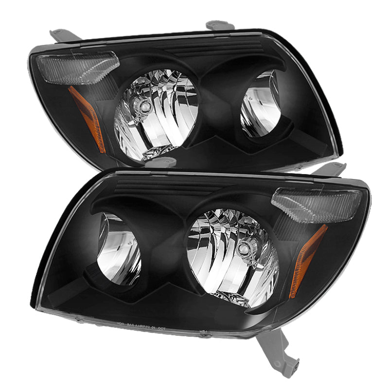 SPYDER 9023583 FITS:xTune Toyota 4Runner 03-05 Crystal Headlights Black HD-JH-T4R03-AM-BK Headlights