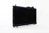 CSF 7095B FITS: 08-21 Subaru WRX/STI 2-Row 42mm Race-Spec All Aluminum Radiator Black Radiators