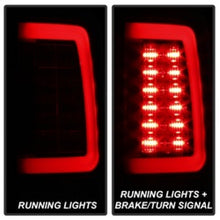 Load image into Gallery viewer, SPYDER 5084033 FITS: 09-16 Dodge Ram 1500 Light Bar LED Tail Lights Black Smoke ALT-YD-DRAM09V2-LED-BSM Tail Lights