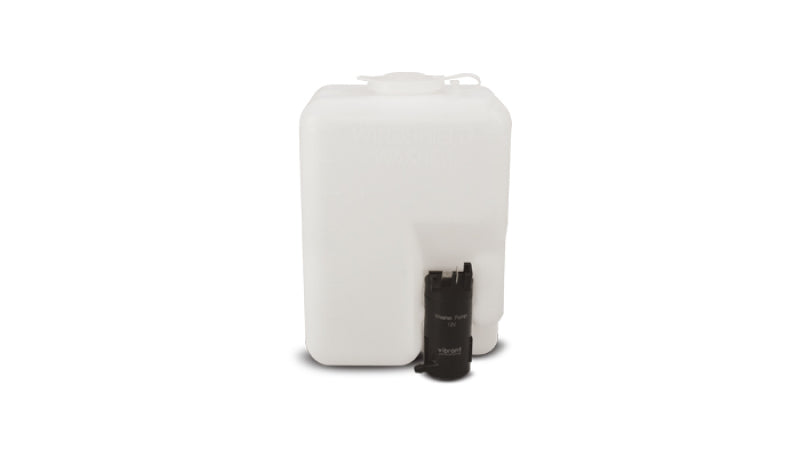 Vibrant 10400 FITS: Windshield Washer Bottle Repl Kit 1.2L bottle incl bottle ele pump mounting bracket hose Washer Tanks