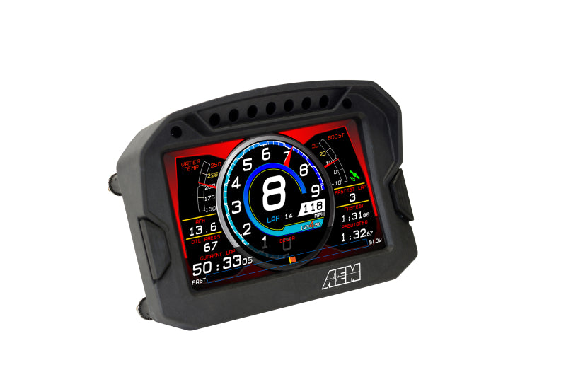 AEM 30-5602 FITS: CD-5G Carbon Digital Dash Display w/ Interal 10Hz GPS & Antenna Gauges
