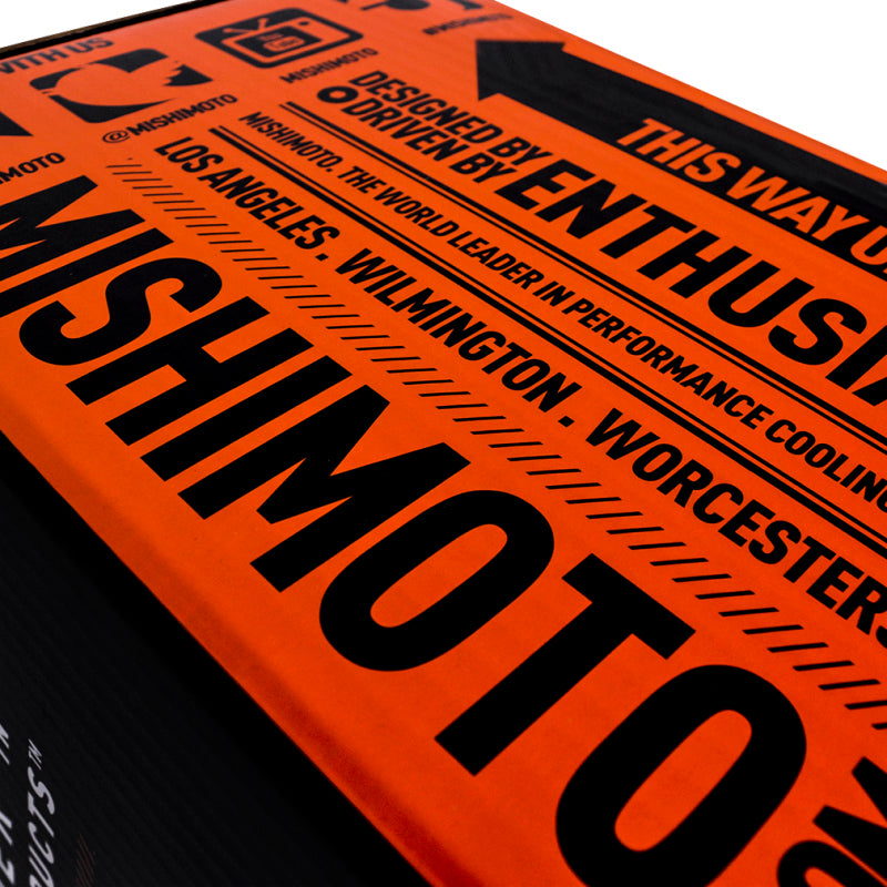 Mishimoto MMOC-WRX-22TBK FITS: Oil Coolers FITS: 2022+ Subaru WRX Thermostatic Oil Cooler Kit Black Oil Coolers