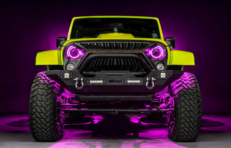 ORACLE Lighting 5876-335 FITS:Oracle Oculus 7in ColorSHIFT Bi-LED Projector Headlights for Jeep Wrangler JK Headlights