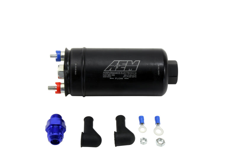 AEM 50-1005 FITS: 380LPH High Pressure Fuel Pump -6AN Female Out, -10AN Female In Fuel Pumps