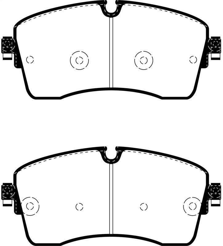 EBC DP62385 FITS: 2018+ Jaguar E-Pace 2.0L Turbo (246) Greenstuff Front Brake Pads Brake Pads Performance