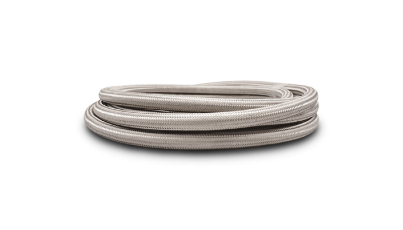 Vibrant 18440 FITS: SS Braided Flex Hose with PTFE Liner -10 AN (5 foot roll) Hoses