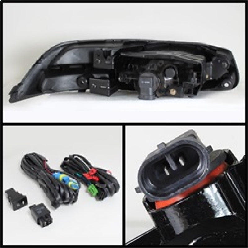 SPYDER 5070449 FITS: Honda Civic 2012-2013 2Dr/Coupe OEM Fog Light W/Switch Yellow FL-HC2012-2D-Y Fog Lights