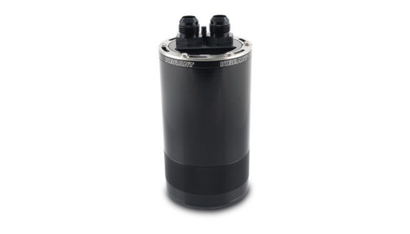Vibrant 12761 FITS: Medium 1.5L 2-Port Catch Can Assembly Oil Catch Cans