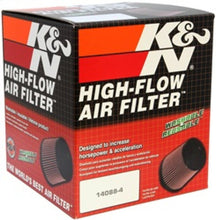 Load image into Gallery viewer, K&amp;N Engineering RU-5176 FITS:K&amp;N Universal Rubber Filter-Round Tapered 3in Flange ID x 6in Base OD x 6in Top OD x 5in H Air Filters Universal Fit