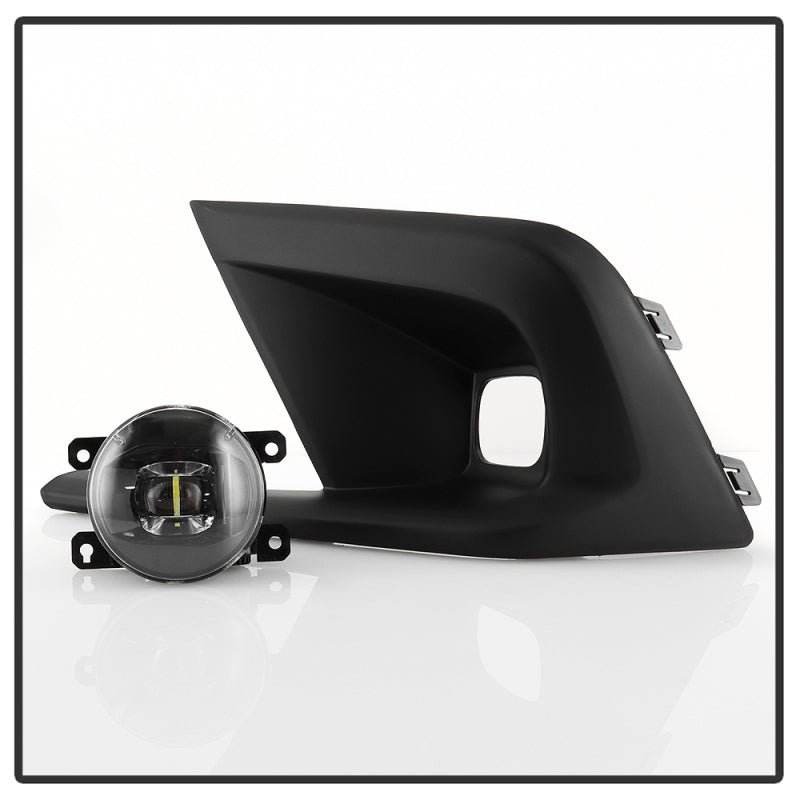 SPYDER 9051203 FITS: 22-23 Honda Civic OEM Full LED Fog Lights w/ Switch Clear Fog Lights